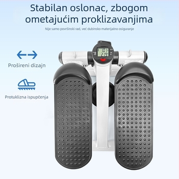 Tiši mini steper za kućnu upotrebu, unutarnje fitness vježbe, višenamjenski pedalni penjački stroj, fitness oprema