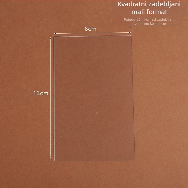Prozirna meka lopatica za glačanje krema na okrugloj torti – polukružni plastični set za dekoriranje