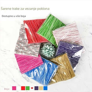 Šarene žičane vezice za pečenje — vrećice za kruh i tost, kraft papir, trake za zatvaranje hrane