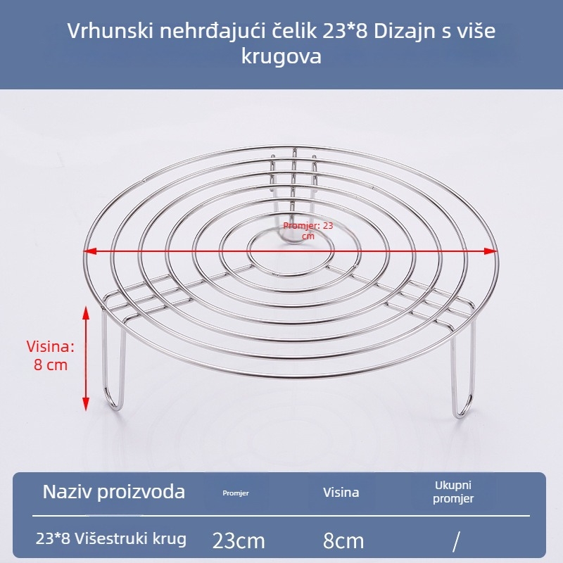 Triangulirani parni stalak od nehrđajućeg čelika 304, ne-magnetni, tronožni stalak, višenamjenski parni stalak