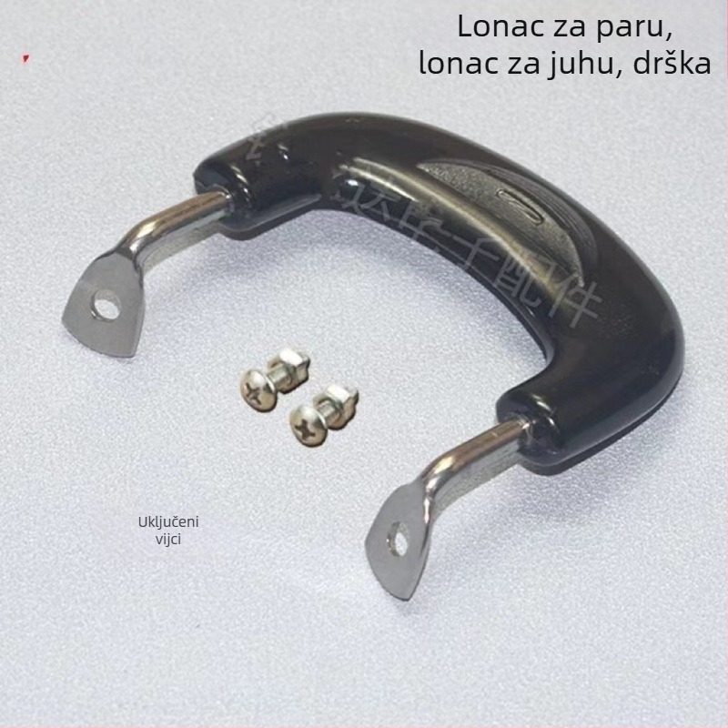 Drvena univerzalna ručka za lonac, protiv opeklina i otpornost na toplinu, odvojiva, s dvostrukim otvorima za uši lonca