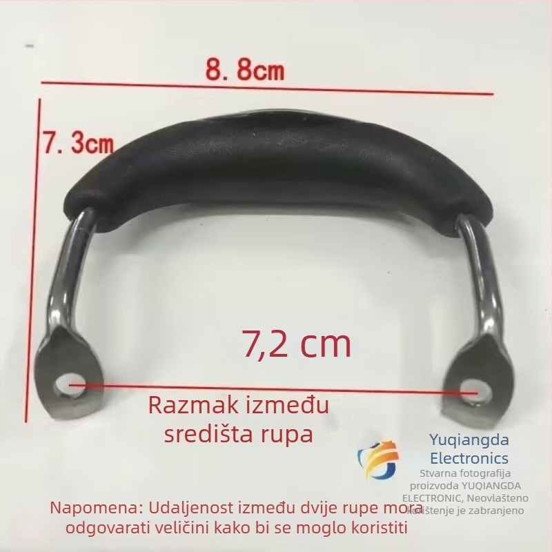 Drvena univerzalna ručka za lonac, protiv opeklina i otpornost na toplinu, odvojiva, s dvostrukim otvorima za uši lonca