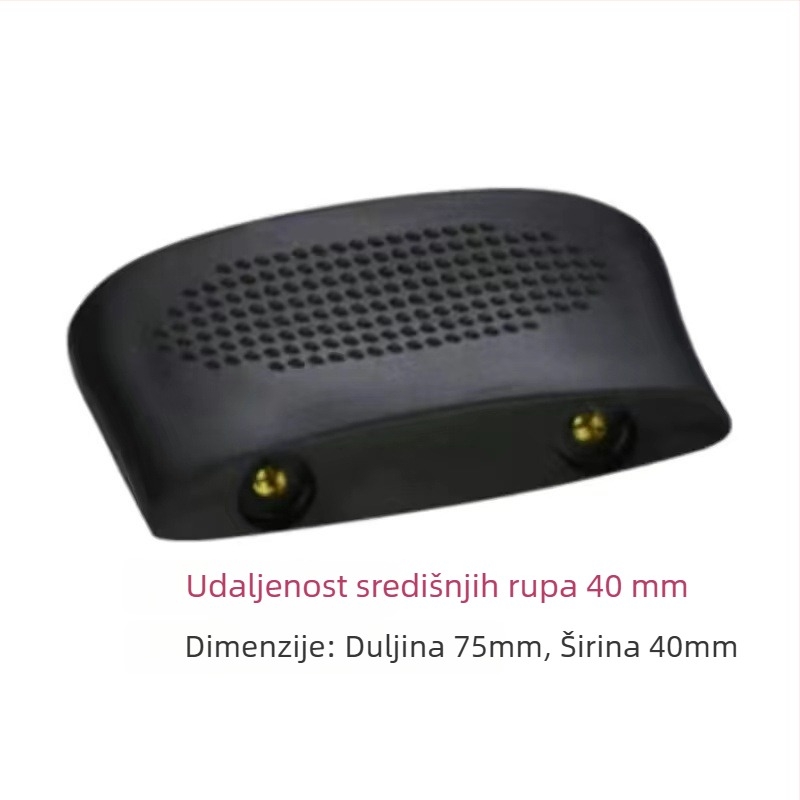 Drvena univerzalna ručka za lonac, protiv opeklina i otpornost na toplinu, odvojiva, s dvostrukim otvorima za uši lonca