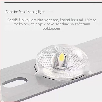 Ugrađeni LED panel za strop 30×30 cm za kupaonu i kuhinju