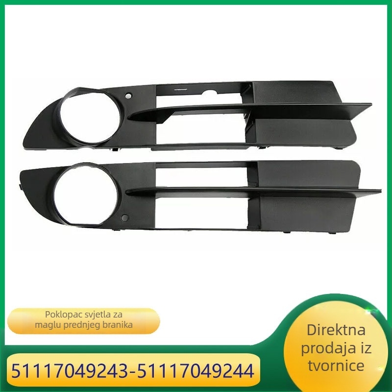 51117049243 51117049244 BMW E60 okvir svjetla magle - donja srednja rešetka (04-07)