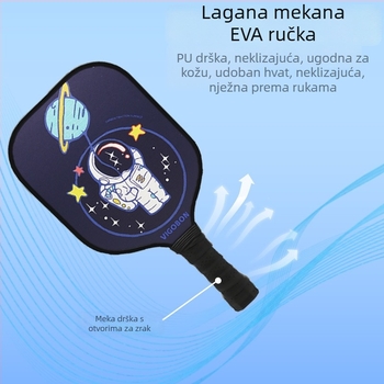 Prilagođena dječja vanjska pickleball reketa za roditelje i djecu, za početnike