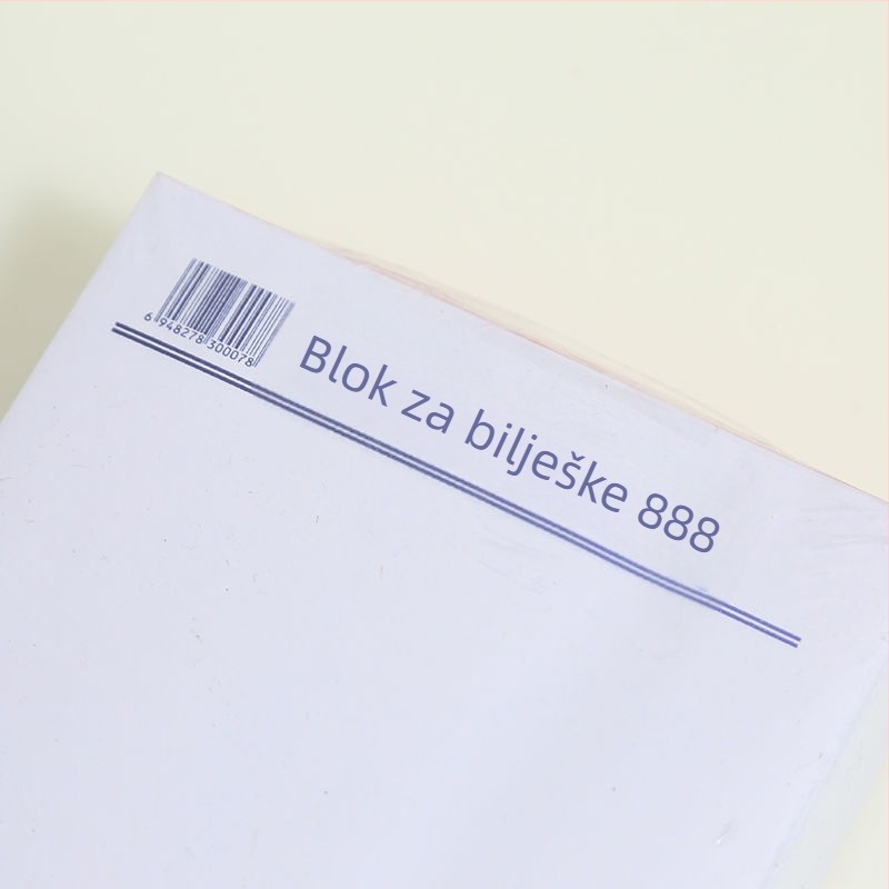 888 Bilježnica s odtrganim listovima