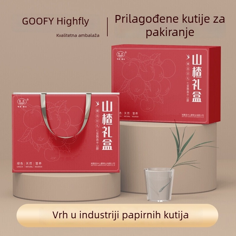 Prilagođena kutija za dar kozmetike — kutija u stilu knjige sa preklopnim poklopcem, izvučnom ladicom i dvostrukim poklopcem