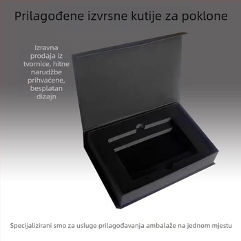 Prilagođena kutija za darove s poklopcem i ladicom, kutija za pakiranje darova, mala serija