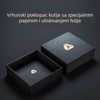 Prilagođena kutija za darove s poklopcem i ladicom, kutija za pakiranje darova, mala serija
