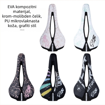 ENLEE prilagođena sjedala za bicikl, sklopiva za cestovni bicikl, prozračan dizajn s izrezima, ultralagana EVA