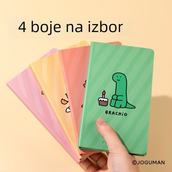 Deli Qiaoguman ko-brendirana tvrda džepna bilježnica s preslatkim karikaturnim uzorkom