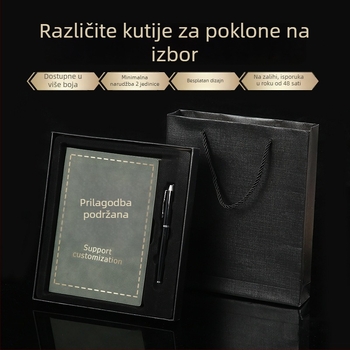A5 bilježnica od ovčje kože za poslovno okruženje, B5 jednofarbni dnevnik/planer, A6 mekani kožni zapisnik