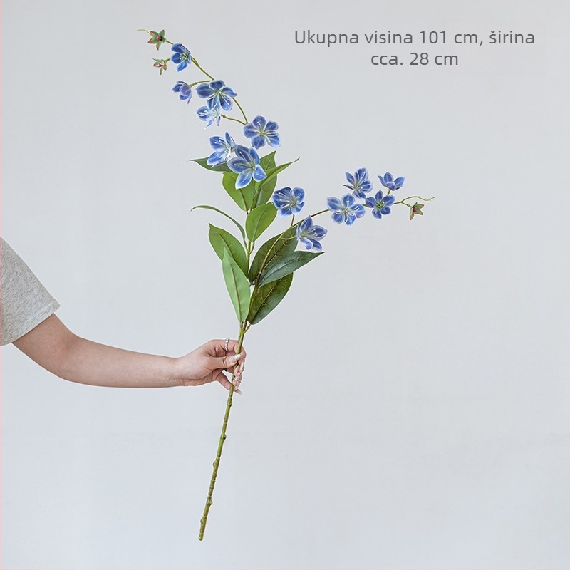 Umjetni jasmin buket s dvije grane, dekor za dnevni boravak i hodnik