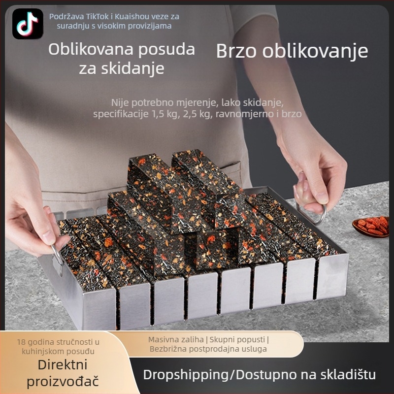 Set alata i kalupa za izradu želatine od magareće kože, cijeli ručni komplet s loncem za kuhanje, pločom za hlađenje i oblikovanje