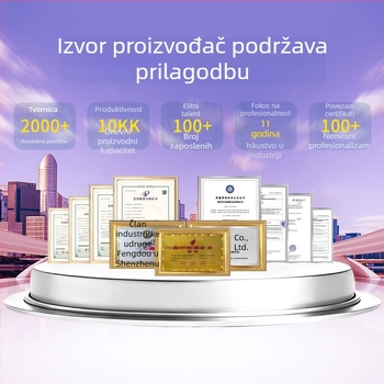 Prilagođena pločica upravljača izvora svjetla za kozmetički uređaj s crvenim, plavim i infracrvenim svjetlom; aluminijski substrat visoke toplinske vodljivosti; PCBA rješenje za lampe s velikim nizovima
