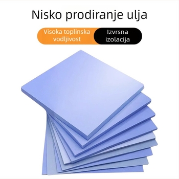 Chladi VRAM za prijenosna računala, termička silikon podloga, LED termička pločica i dvostrana ljepiva traka
