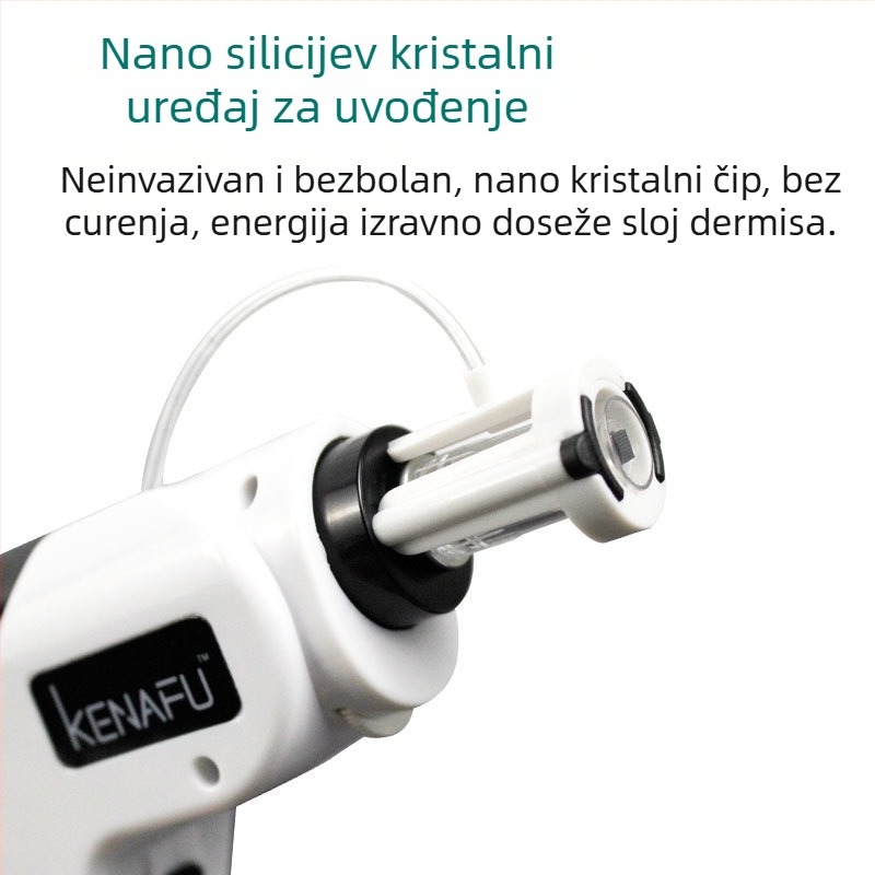 Uređaj za infuziju nanočipova za kućnu njegu kože – bez igle, bezbolan, neinvazivan (Model Collagen Gun)