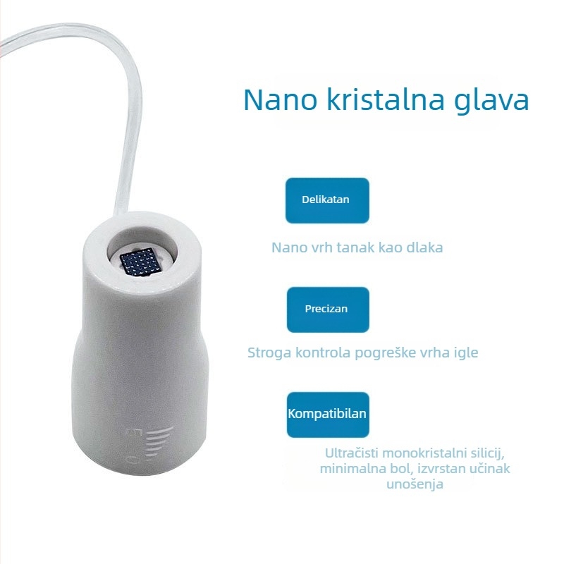 Kona Skin Sonda Nano Kristala Bez Iglice Za Njegu Kože S Vodno-Svjetlosnim Tretmanom – Bezbolan Potrošni Materijal