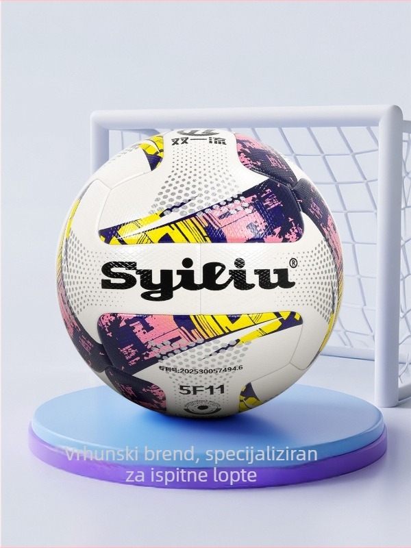 Syiliu PU nogometna lopta veličine 5 za mlade i srednjoškolce – trening i utak