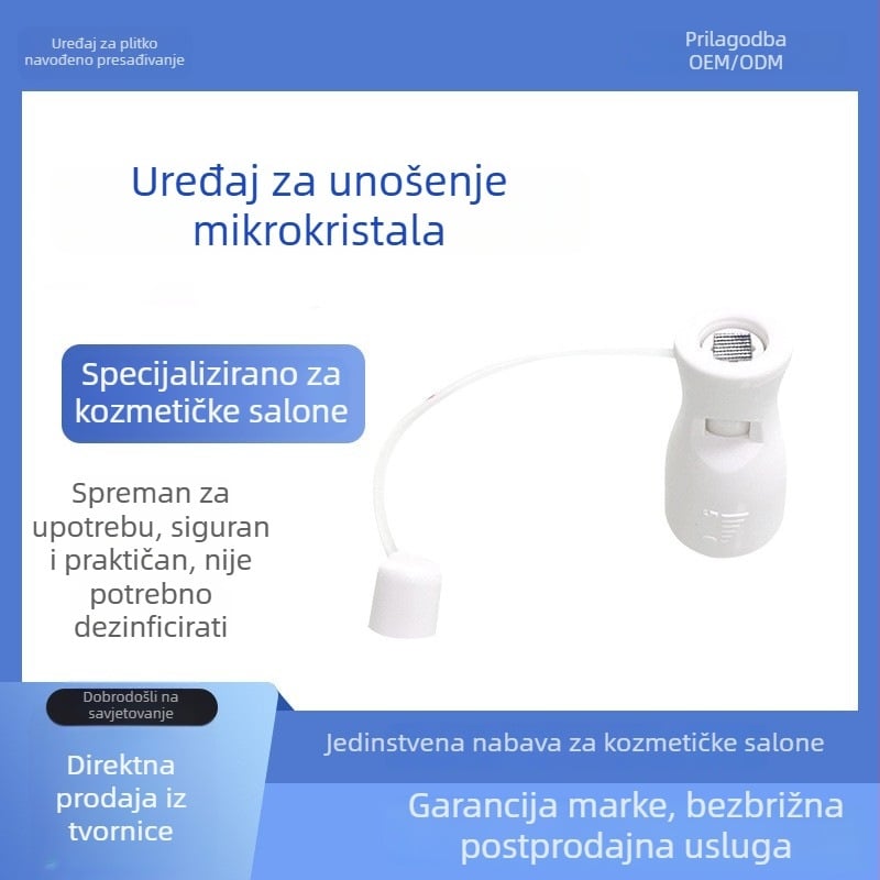 Nano kristalni čip za njegu kože, mikrokrystalna sonda i uređaj za ljepotu s kristalnom iglom – neinvazivni električni uređaj za njegu kože – potrošni materijal