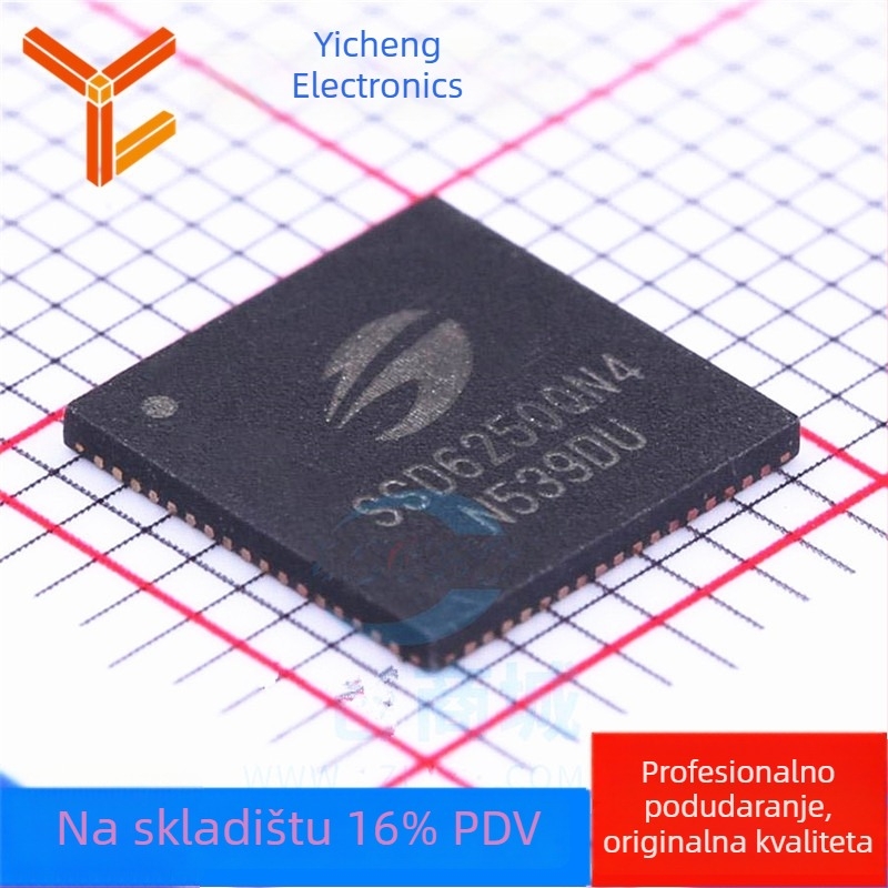 Dodirni čip SSD6250QN4R, QFN-68, Crystal Gate Technology