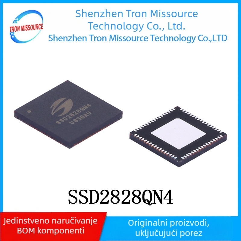 SSD2828QN4 SSD2828 Solomon Crystal Gate QFN68 pakiranje upravljački čip
