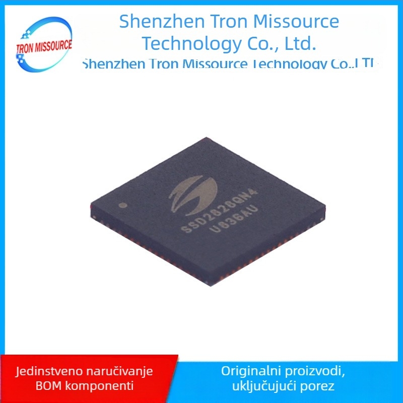 SSD2828QN4 SSD2828 Solomon Crystal Gate QFN68 pakiranje upravljački čip
