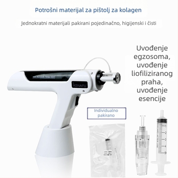 Kona Skin Kućna nano infuzijska glava za ljepotu – dvostruka upotreba, mikro kristali vodnog sjaja