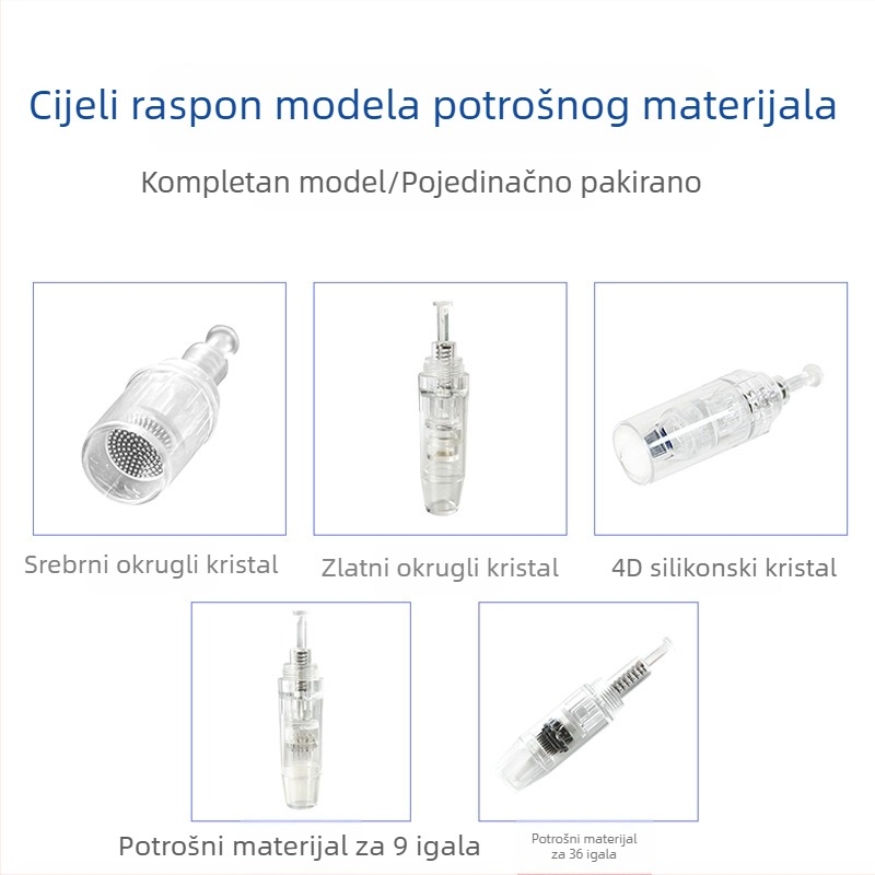 Kona Skin Kućna nano infuzijska glava za ljepotu – dvostruka upotreba, mikro kristali vodnog sjaja