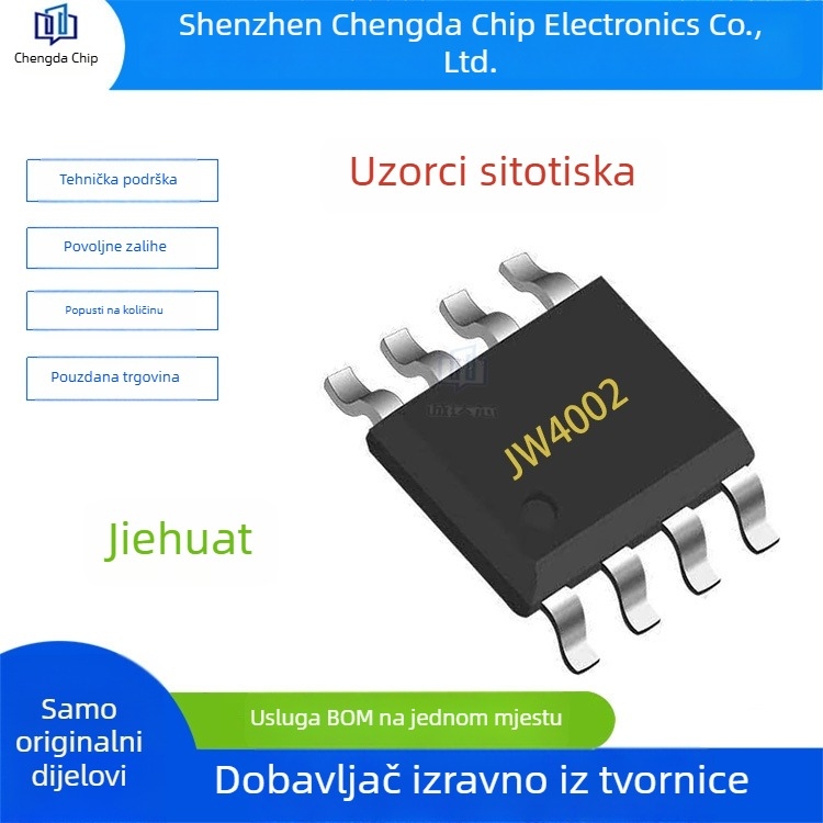 JW4002 Jehuat jednocipni linearni i prekidački regulator IC, ESOP-8 paket
