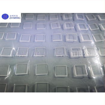 Kvadratni safir wafer, debljine 100 mm, dvostrano poliran, za optičke leće
