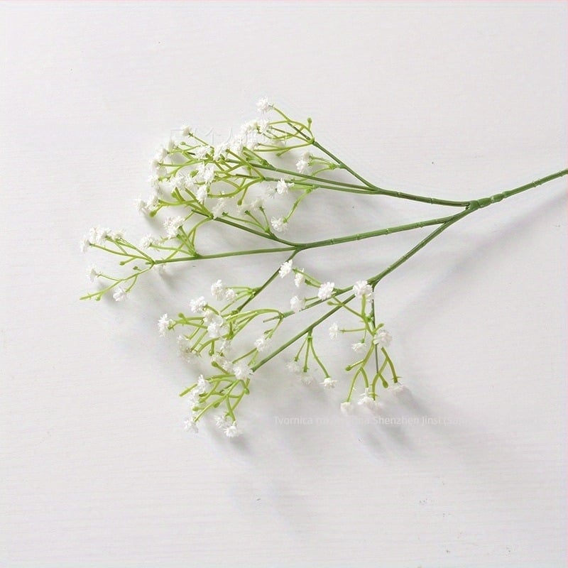 Umjetni cvjetovi gypsophila, vjenčani buketi, svadbeni dodaci, ukrasno cvijeće, kućna dekoracija