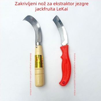 Savijeni nož za izdvajanje jezgre jackfruta