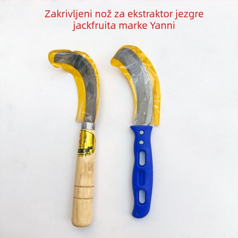 Savijeni nož za izdvajanje jezgre jackfruta