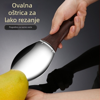 Poseban nož za guljenje manga, nehrđajući čelični dijelitelj voća, žlica za dinju i alat za rezanje na kockice