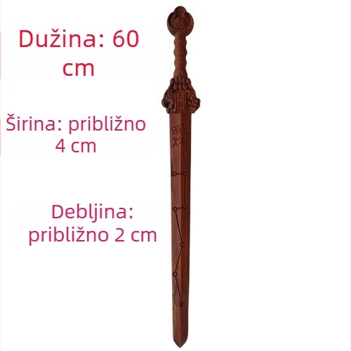 Taoistički drveni mač – ručno izrađeni ritualni ukras