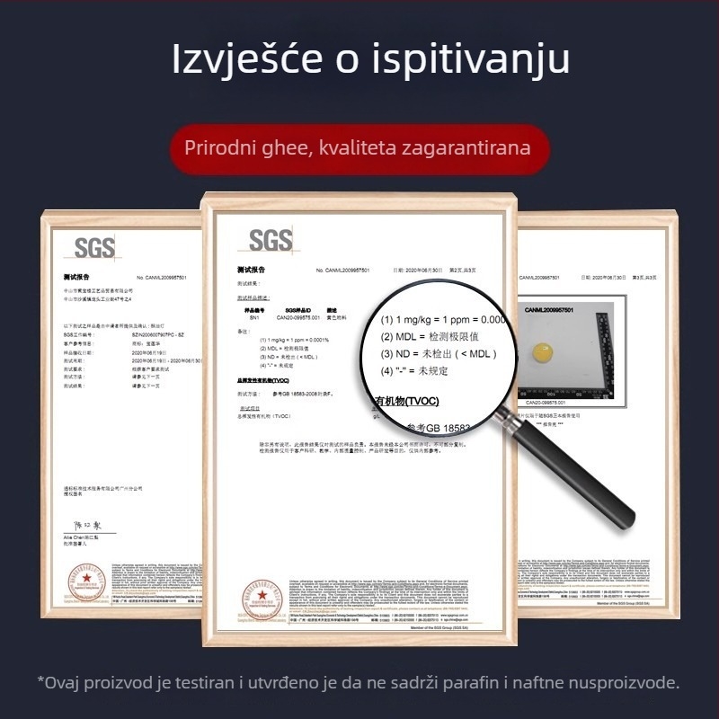 Baolianhua 4-satne masne lampe, 100 komada, biljno ghí za budističke oltare