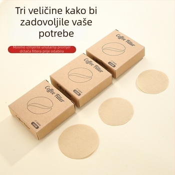 Filter papir za moka lonac, okrugli, 51/58, sekundarno filtriranje