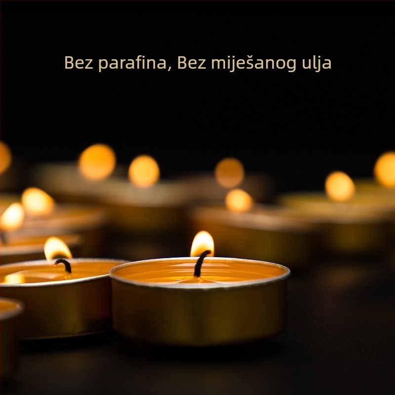 Sandalovina maslena lampa za Buddha oltar, kućna upotreba, gori 2/3/4/8 sati, paket od 100 komada, aromatična svijeća