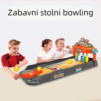 Dječja stolna bowling igra za međugeneracijsku interakciju i koordinaciju ruka-oko
