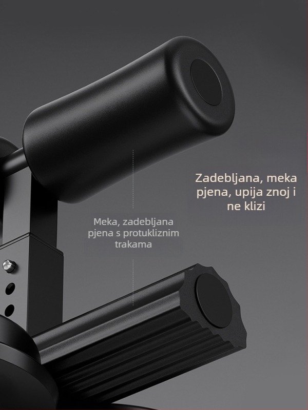 Pomoćno sredstvo za trbušne vježbe s dvostrukim usisnim čašama za sagorijevanje masnoća i jačanje trbušnih mišića