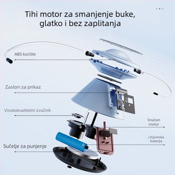 Sanjin Bluetooth pametan stroj za skakanje konopom za kućnu upotrebu – električni uređaj s brojačem
