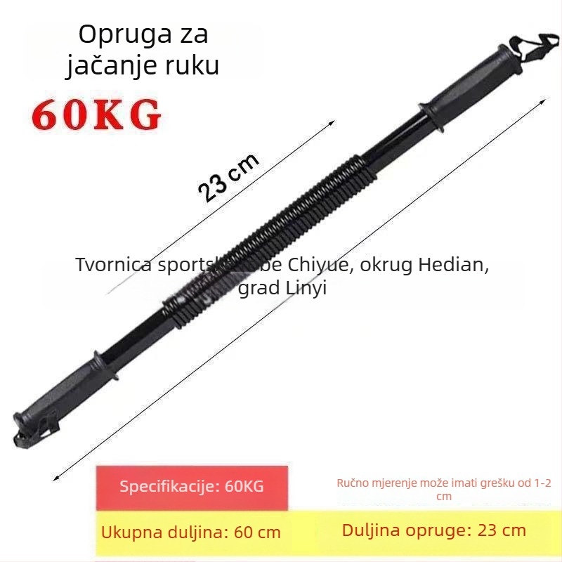 Trener za jačanje ruke sa snažnim oprugom, za kućnu i uredsku upotrebu, expander prsima