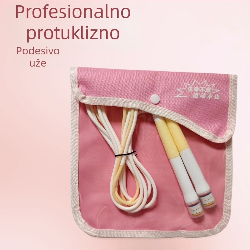 Profesionalno užad za preskakanje za učenike, podesivo segmentirano užad za sport i fitness