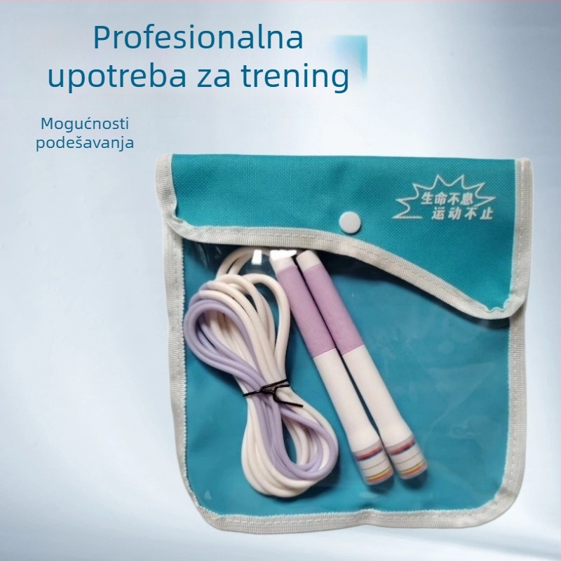 Profesionalno užad za preskakanje za učenike, podesivo segmentirano užad za sport i fitness