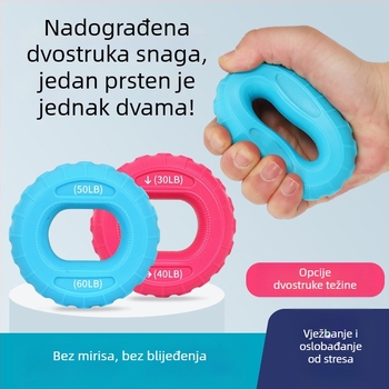 Silikonski prstenovi za hvatanje za treniranje snage ruke i rehabilitaciju ruke