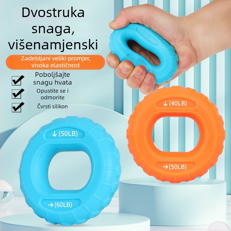 Silikonski prstenovi za hvatanje za treniranje snage ruke i rehabilitaciju ruke