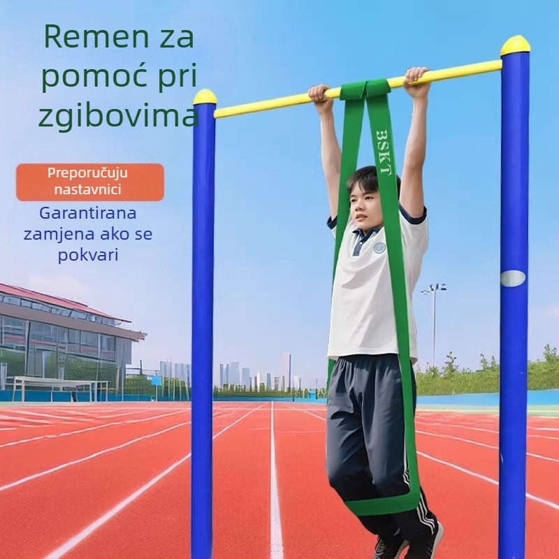 Pojas za zgibove s otporom i vučom – trening pojas za tinejdžere i odrasle