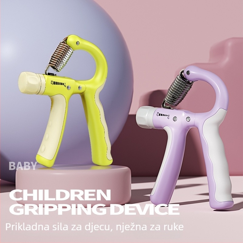 Dječji prilagodljivi trener za hvatanje prstiju, ruke i zgloba - fitness oprema